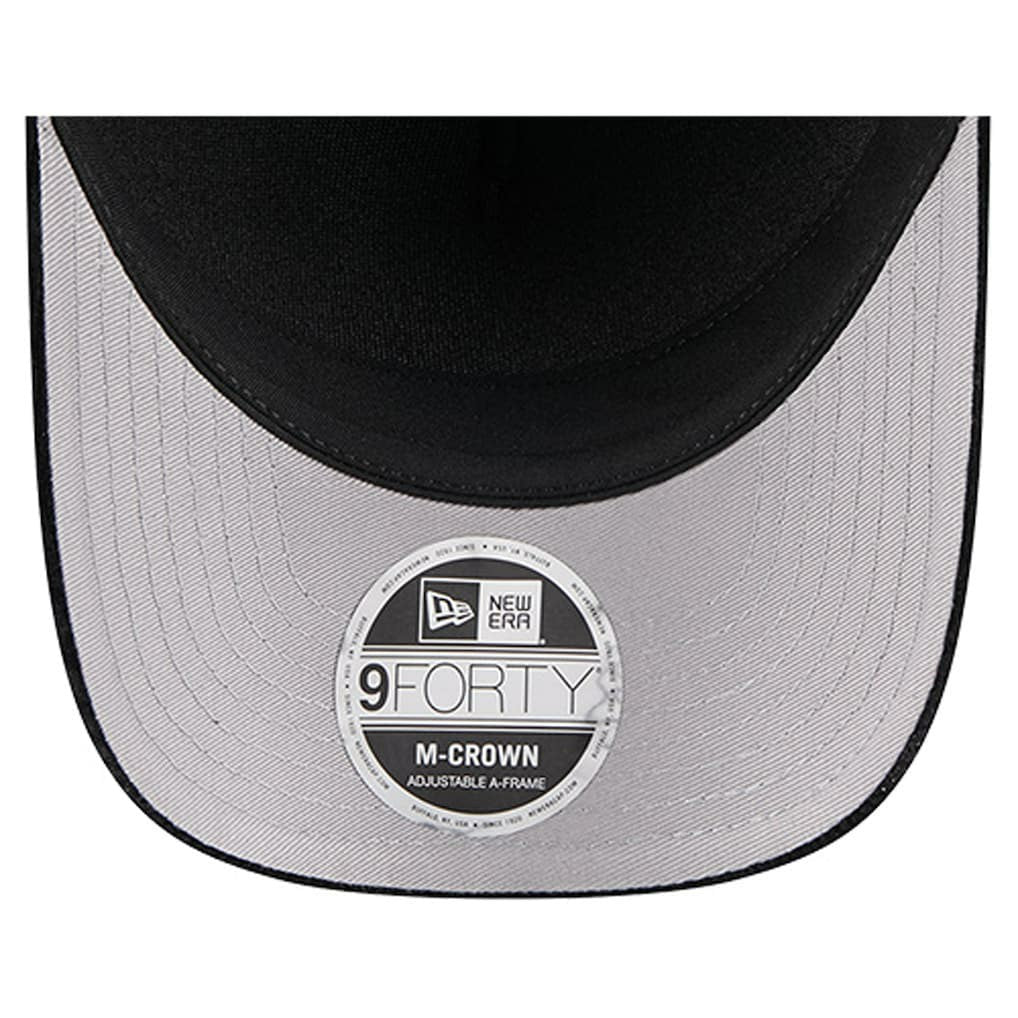 Baltimore Ravens New Era Cord Corduroy 9FORTY A-Frame Adjustable Hat Black