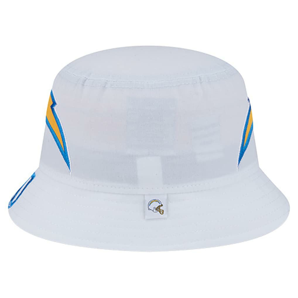 Los Angeles Chargers New Era Helmet Bucket Hat White