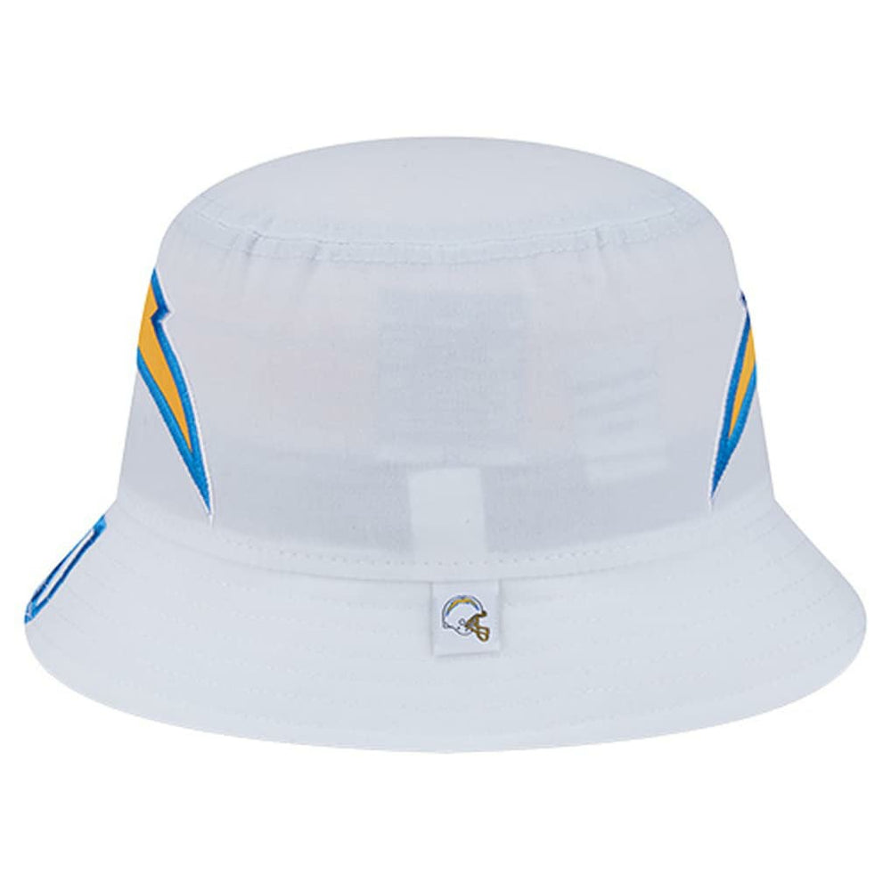 Los Angeles Chargers New Era Helmet Bucket Hat White