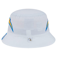 Los Angeles Chargers New Era Helmet Bucket Hat White
