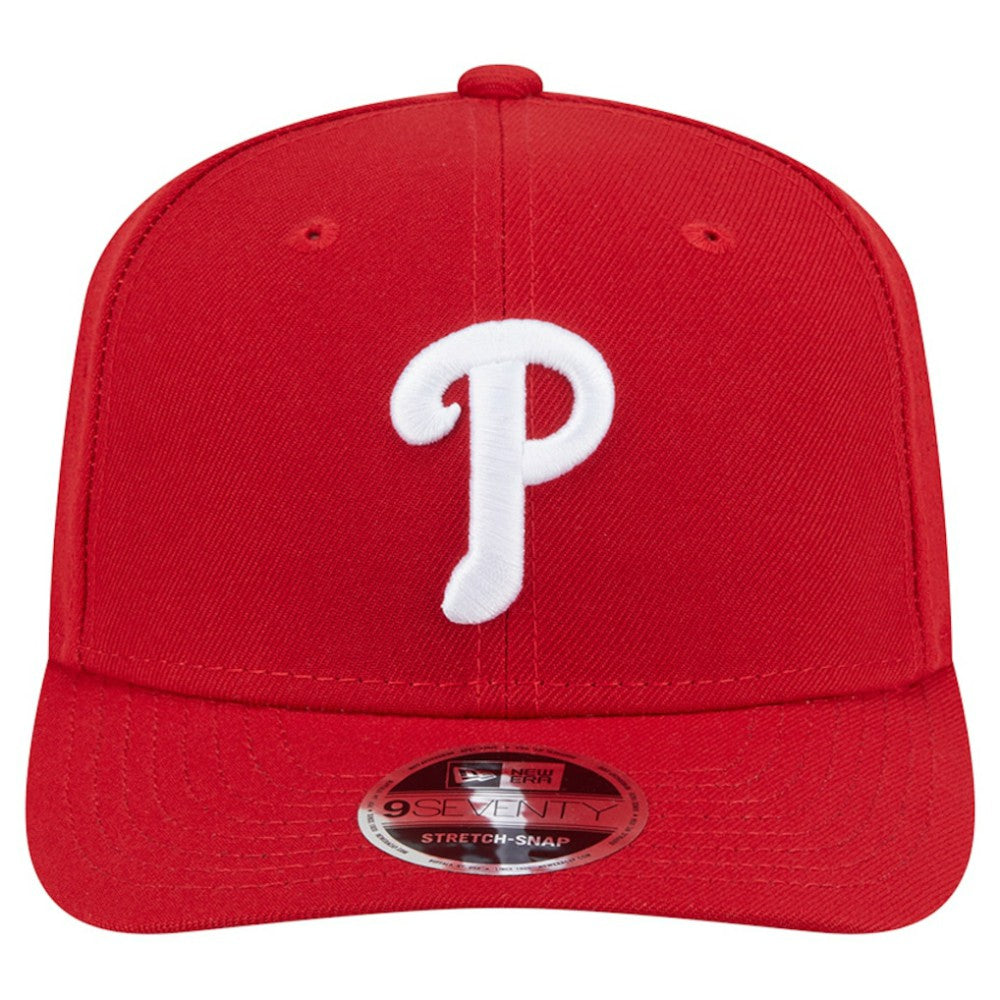 Philadelphia Phillies New Era Performance 9SEVENTY Adjustable Hat - Red Hats