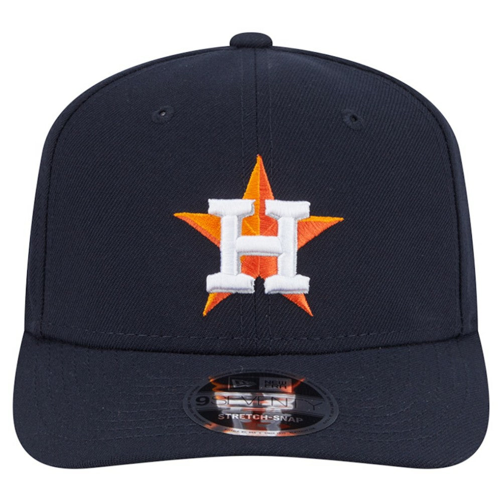 Houston Astros New Era Performance 9SEVENTY Stretch-Snap Hat - Navy Hats