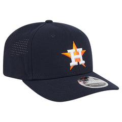 Houston Astros New Era Performance 9SEVENTY Stretch-Snap Hat - Navy Hats