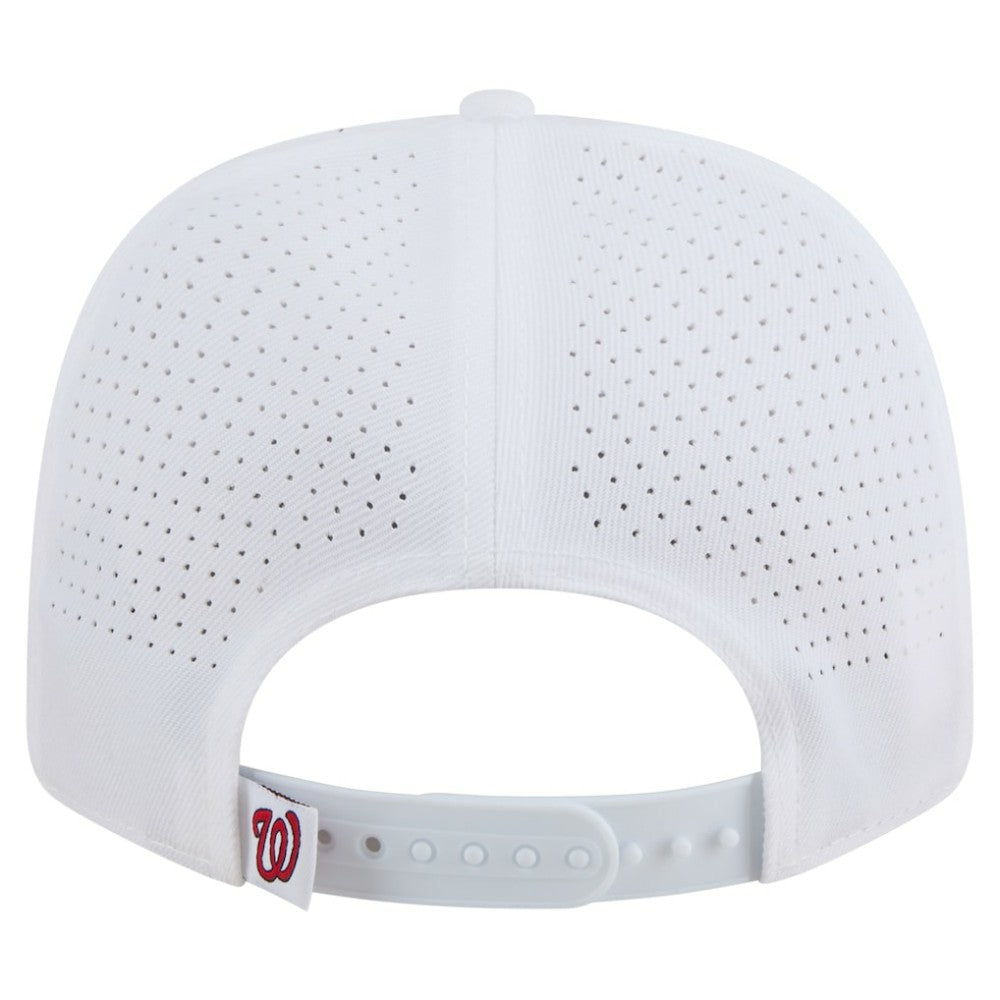 Washington Nationals New Era COOLERA 9SEVENTY Adjustable Hat - White Hats
