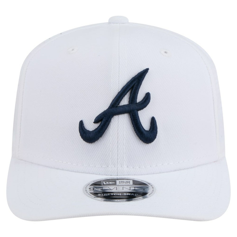 Atlanta Braves New Era COOLERA 9SEVENTY Adjustable Hat - White Hats
