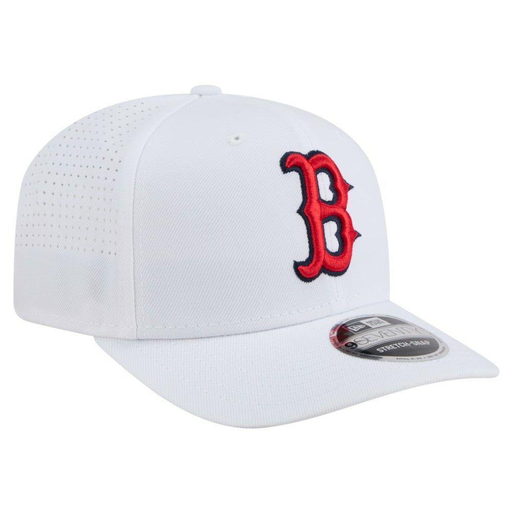 Boston Red Sox New Era COOLERA 9SEVENTY Adjustable Hat - White Hats