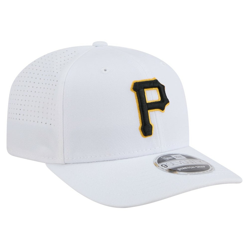 Pittsburgh Pirates New Era COOLERA 9SEVENTY Adjustable Hat - White Hats