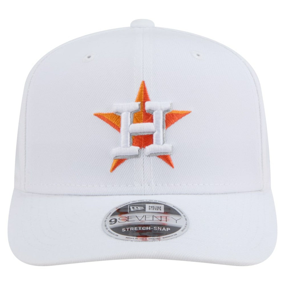 Houston Astros New Era COOLERA 9SEVENTY Adjustable Hat - White Hats