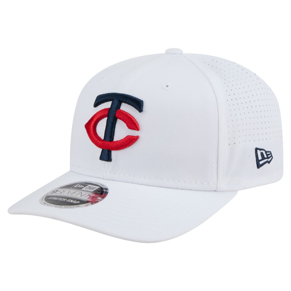 Minnesota Twins New Era COOLERA 9SEVENTY Adjustable Hat - White Hats