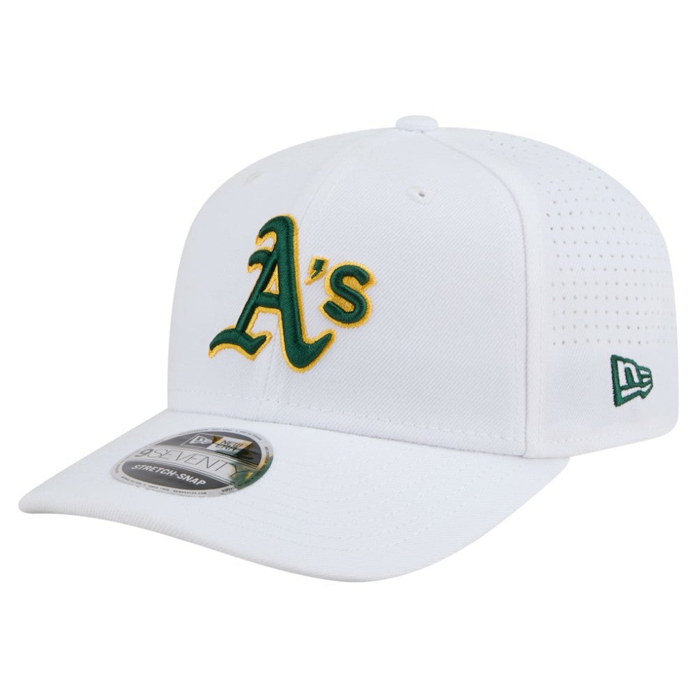 Athletics New Era COOLERA 9SEVENTY Adjustable Hat - White Hats