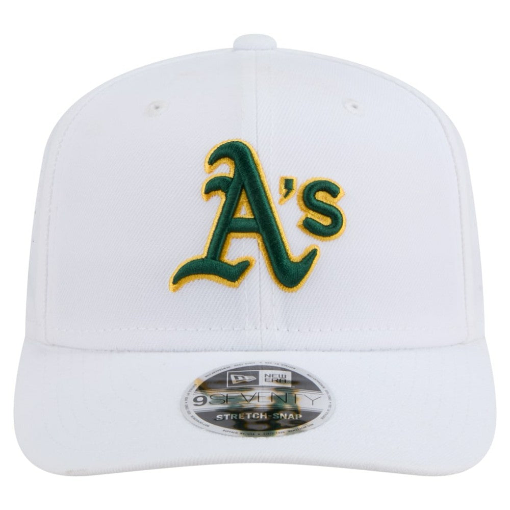 Athletics New Era COOLERA 9SEVENTY Adjustable Hat - White Hats