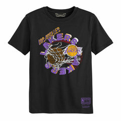 Los Angeles Lakers Preschool In The Net T-Shirt Black