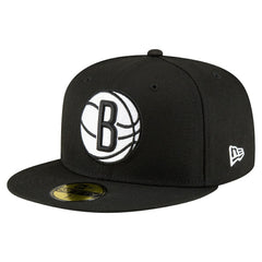 Brooklyn Nets 59FIFTY Fitted Hat Black