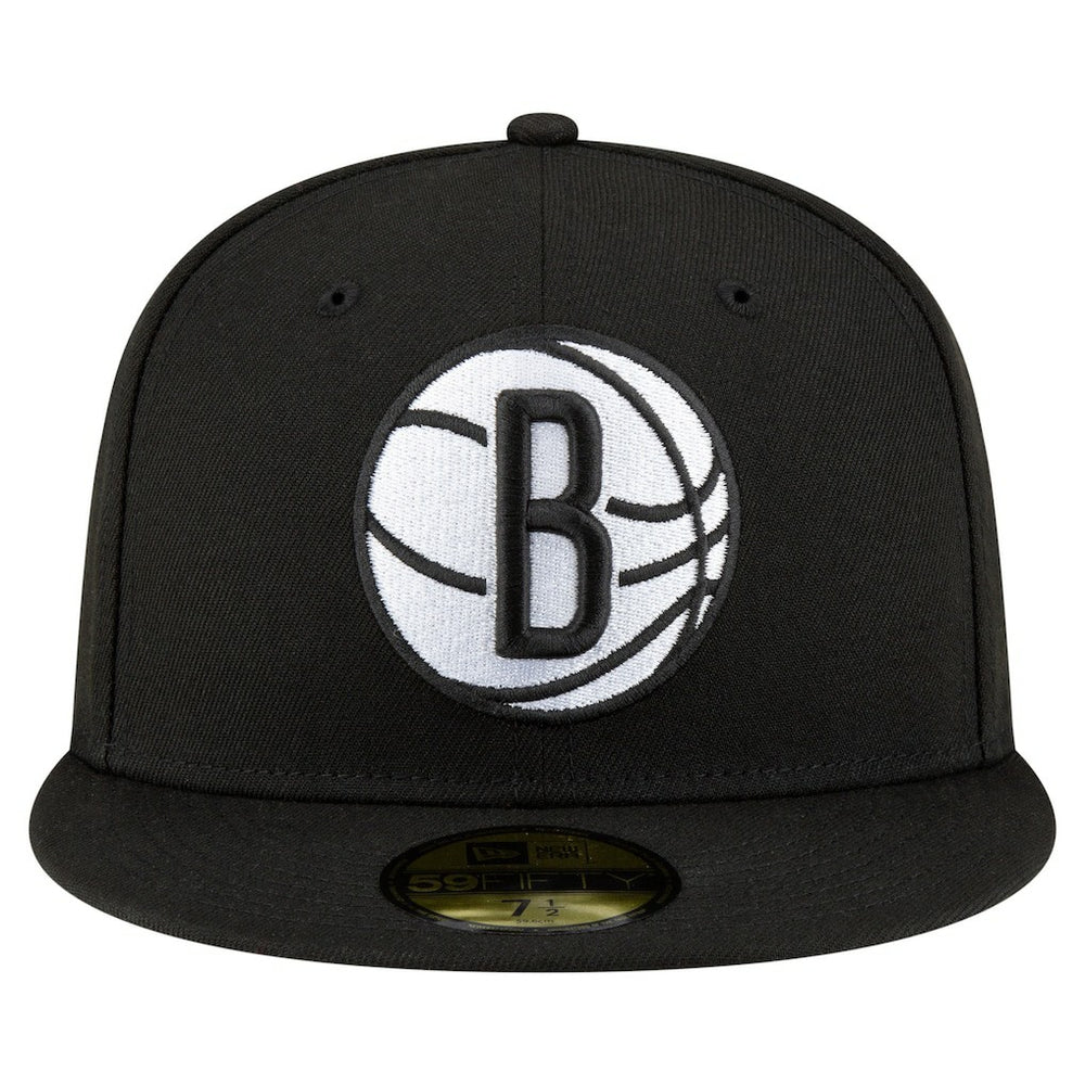 Brooklyn Nets 59FIFTY Fitted Hat Black