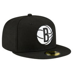 Brooklyn Nets 59FIFTY Fitted Hat Black