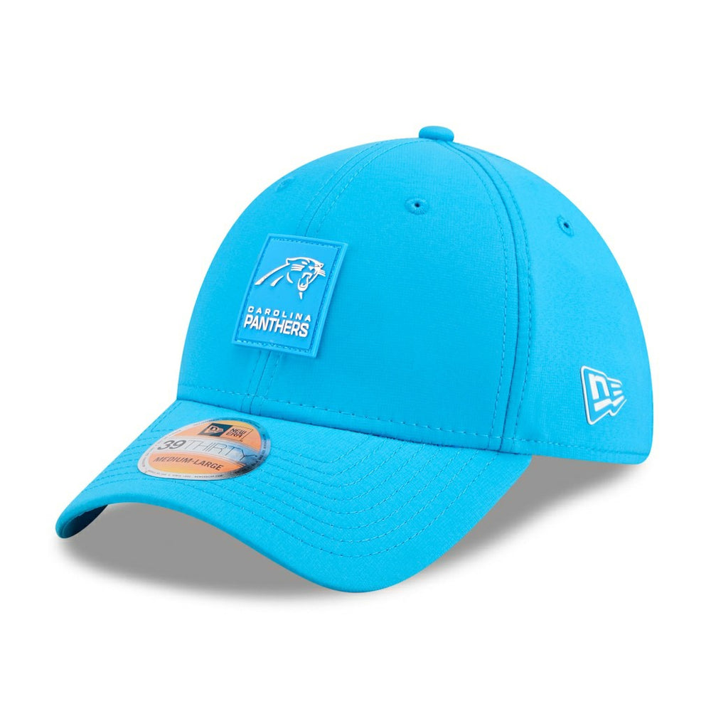 Carolina Panthers New Era 2025 Sideline 39THIRTY Flex Hat Blue