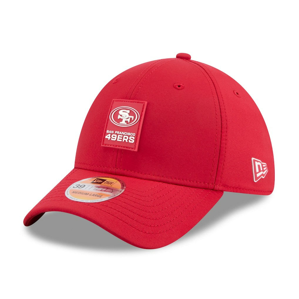 San Francisco 49ers New Era 2025 Sideline 39THIRTY Flex Hat Scarlet