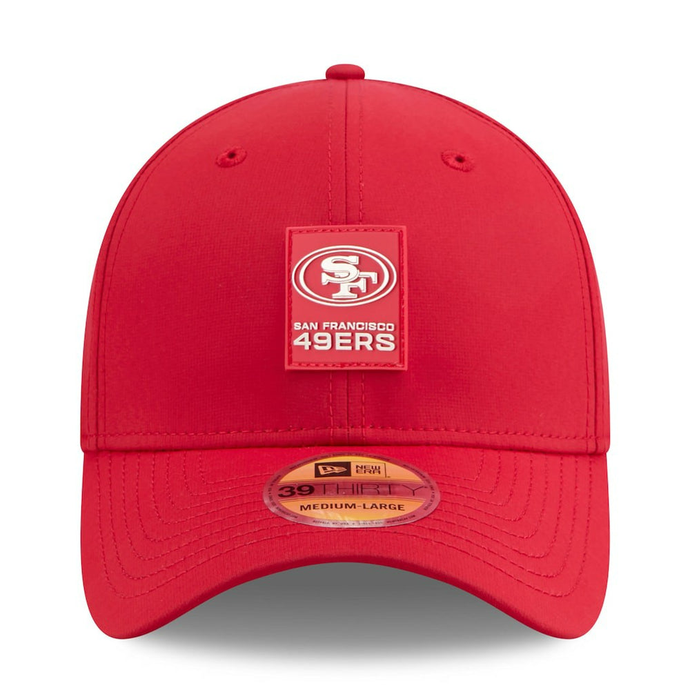 San Francisco 49ers New Era 2025 Sideline 39THIRTY Flex Hat Scarlet