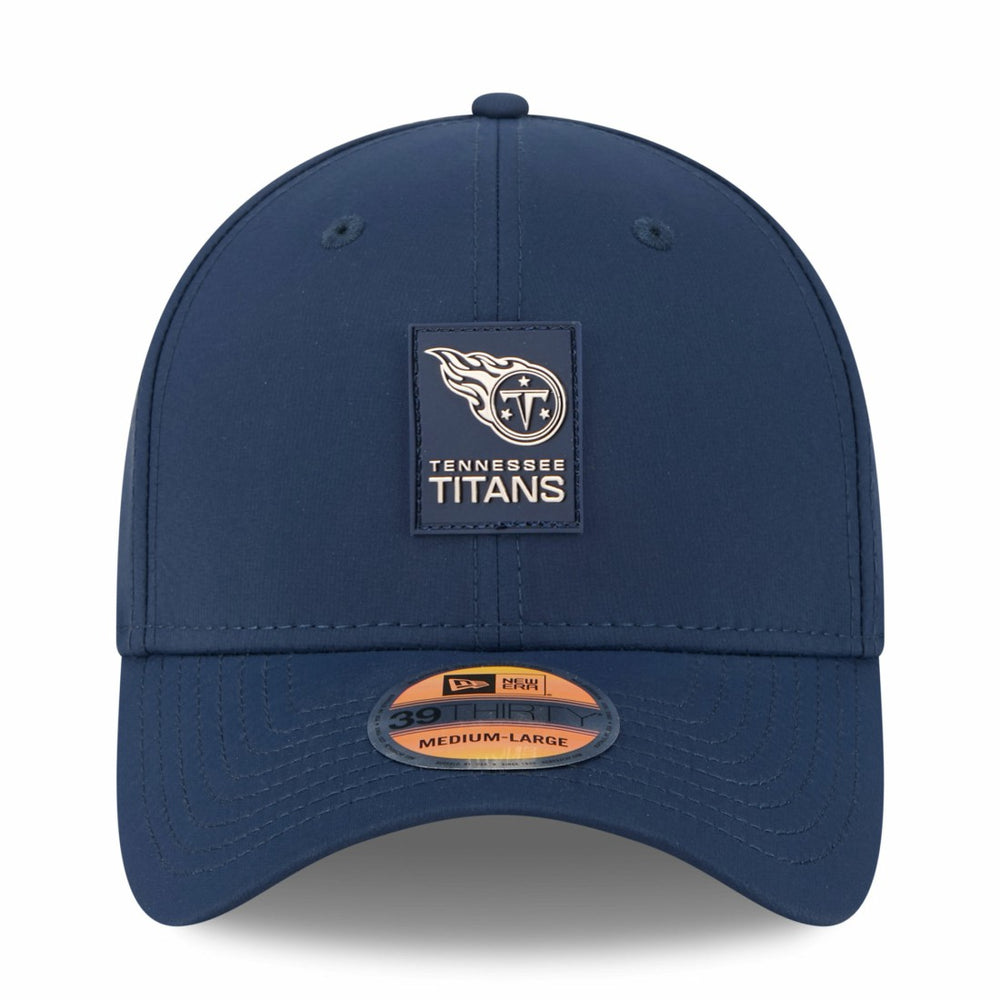 Tennessee Titans New Era 2025 Sideline 39THIRTY Flex Hat Navy