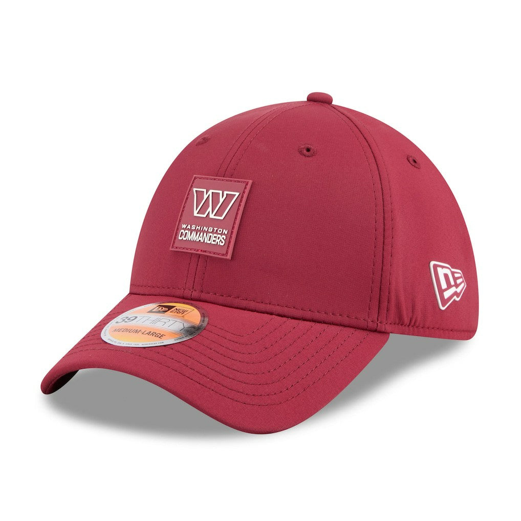 Washington Commanders New Era 2025 Sideline 39THIRTY Flex Hat Burgundy