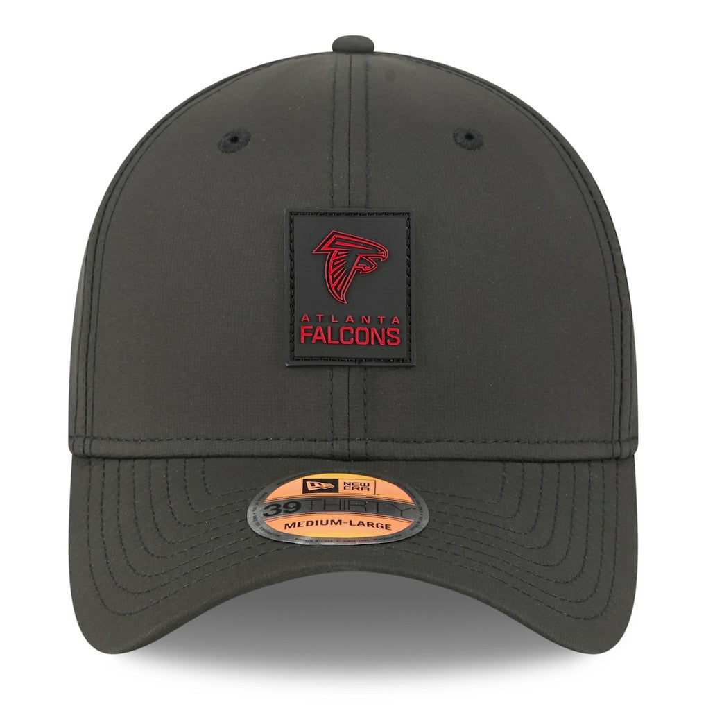 Atlanta Falcons New Era 2025 Sideline 39THIRTY Flex Hat Black