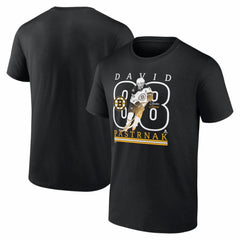 NHL David Pastrnak Boston Bruins Player Show T-Shirt - Black