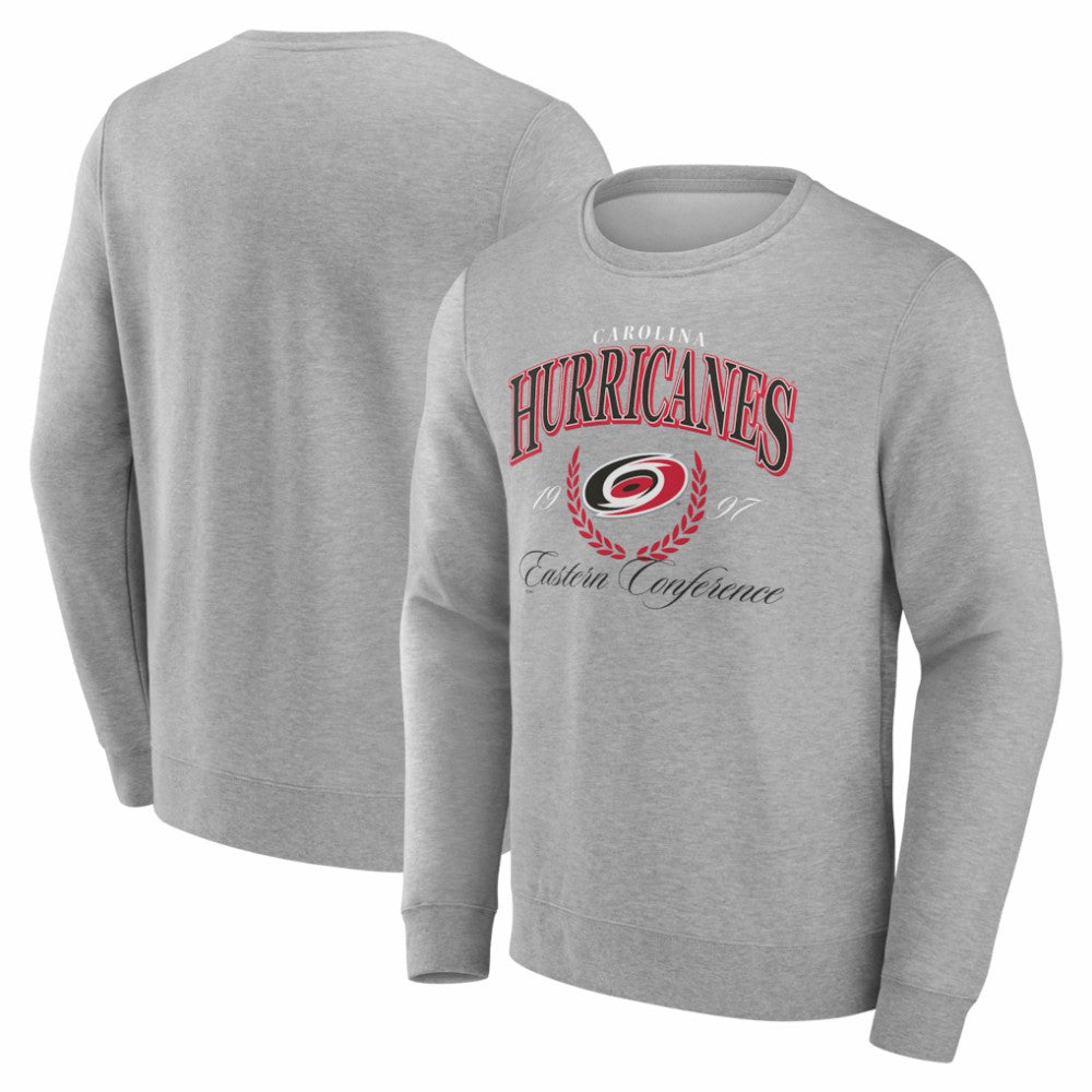 NHL Carolina Hurricanes Reign Supreme Pullover Sweatshirt - Gray