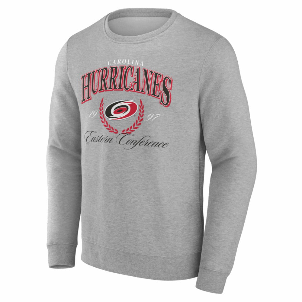 NHL Carolina Hurricanes Reign Supreme Pullover Sweatshirt - Gray