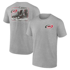 NHL Carolina Hurricanes Glory Skates T-Shirt - Heather Gray