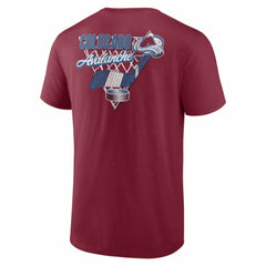 NHL Colorado Avalanche Net Slap T-Shirt - Burgundy