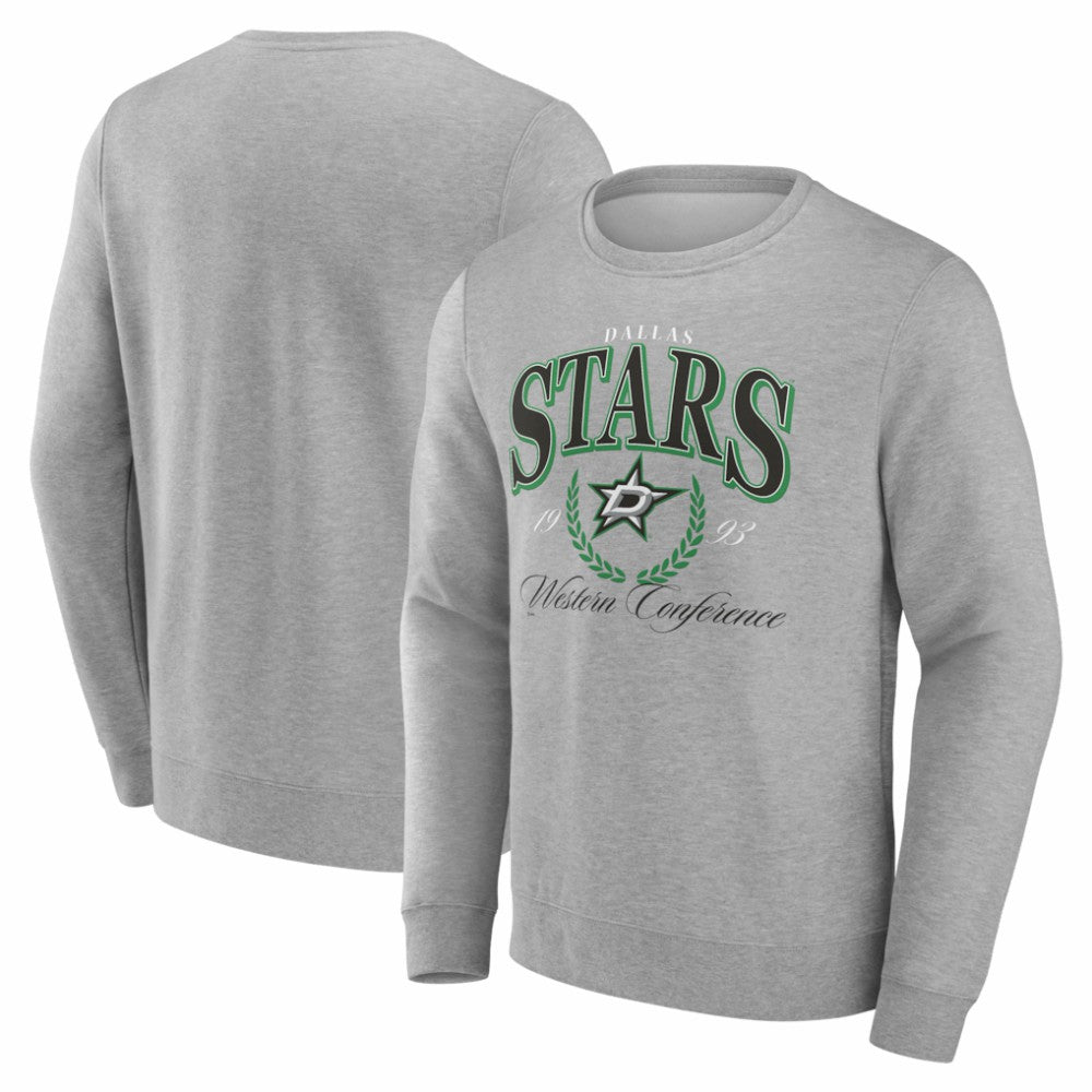 NHL Dallas Stars Reign Supreme Pullover Sweatshirt - Gray
