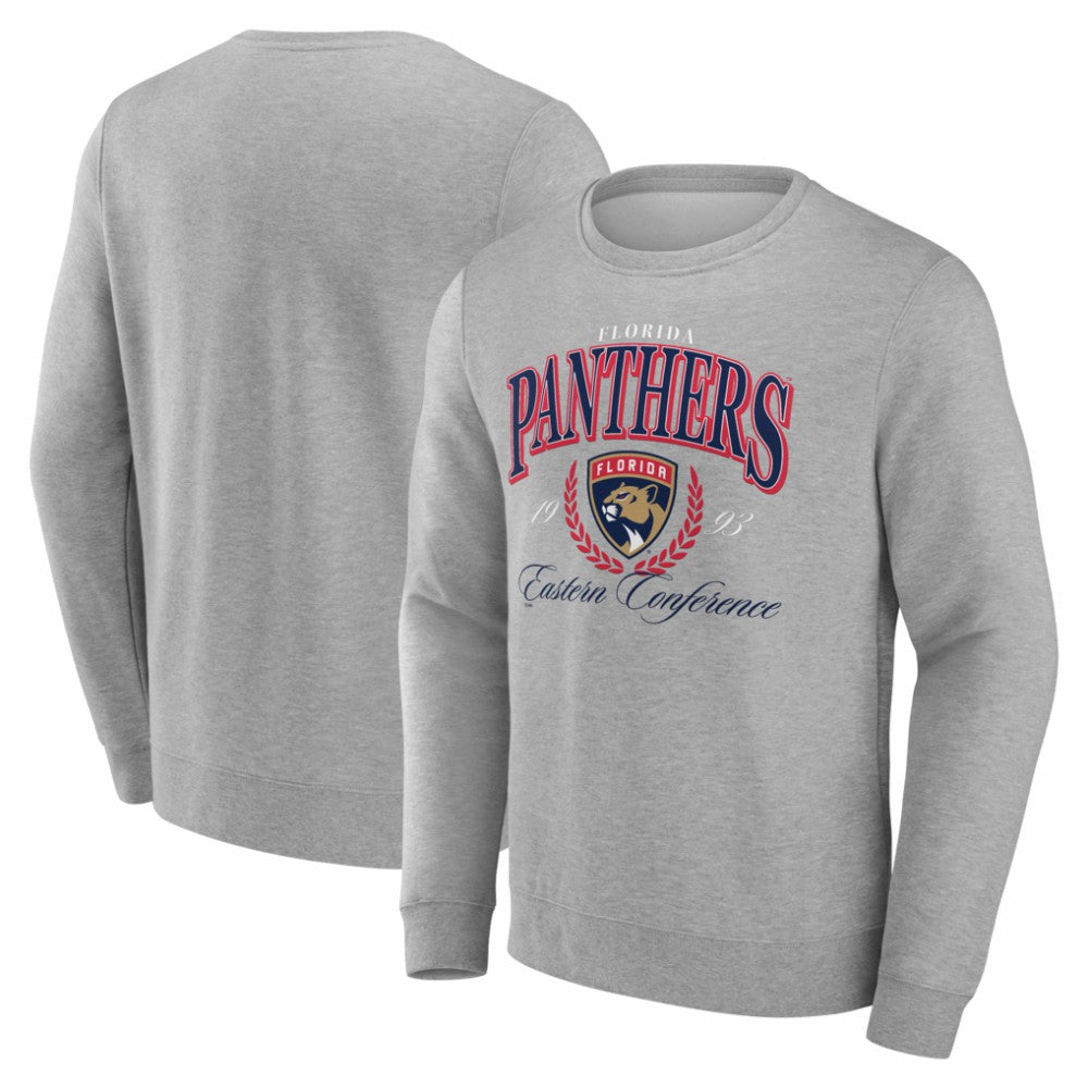 NHL Florida Panthers Reign Supreme Pullover Sweatshirt - Gray