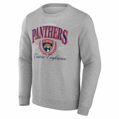 NHL Florida Panthers Reign Supreme Pullover Sweatshirt - Gray