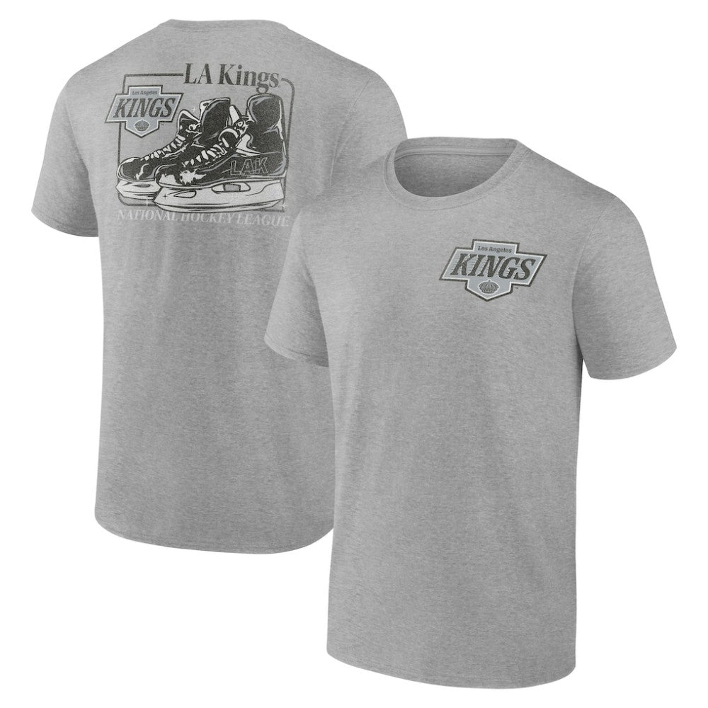 NHL Los Angeles Kings Glory Skates T-Shirt - Heather Gray