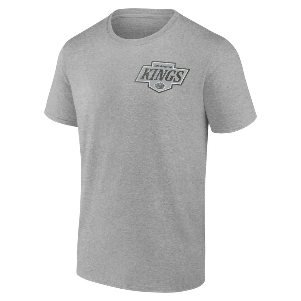 NHL Los Angeles Kings Glory Skates T-Shirt - Heather Gray