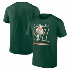NHL Kirill Kaprizov Minnesota Wild Player Show T-Shirt - Green