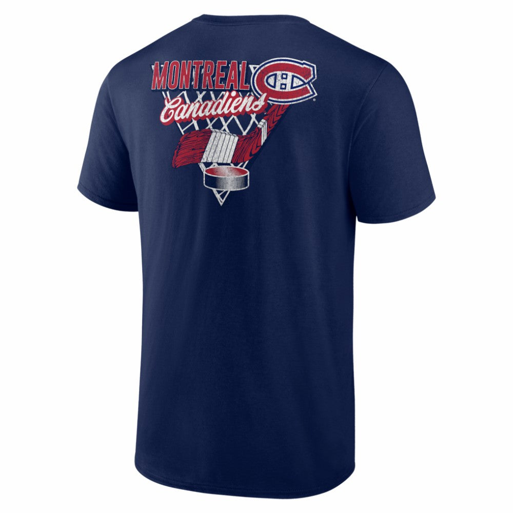 NHL Montreal Canadiens Net Slap T-Shirt - Navy
