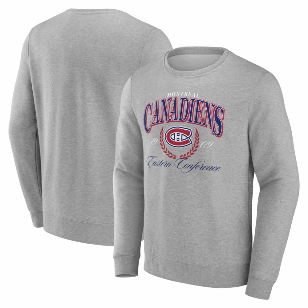 NHL Montreal Canadiens Reign Supreme Pullover Sweatshirt - Gray
