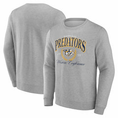 NHL Nashville Predators Reign Supreme Pullover Sweatshirt - Gray