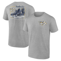 NHL Nashville Predators Glory Skates T-Shirt - Heather Gray