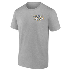 NHL Nashville Predators Glory Skates T-Shirt - Heather Gray