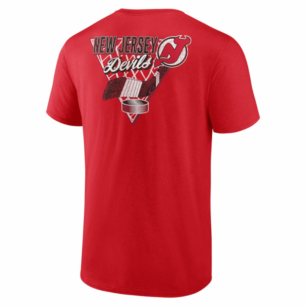 NHL New Jersey Devils Net Slap T-Shirt - Red