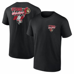 NHL Ottawa Senators Net Slap T-Shirt - Black