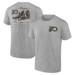 NHL Philadelphia Flyers Glory Skates T-Shirt - Heather Gray