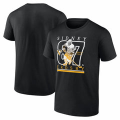 NHL Sidney Crosby Pittsburgh Penguins Player Show T-Shirt - Black