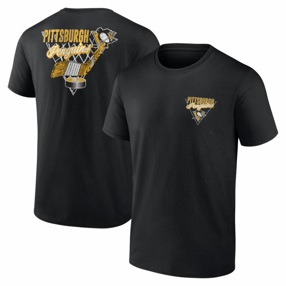 NHL Pittsburgh Penguins Net Slap T-Shirt - Black