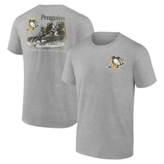 NHL Pittsburgh Penguins Glory Skates T-Shirt - Heather Gray
