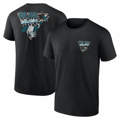 NHL San Jose Sharks Net Slap T-Shirt - Black