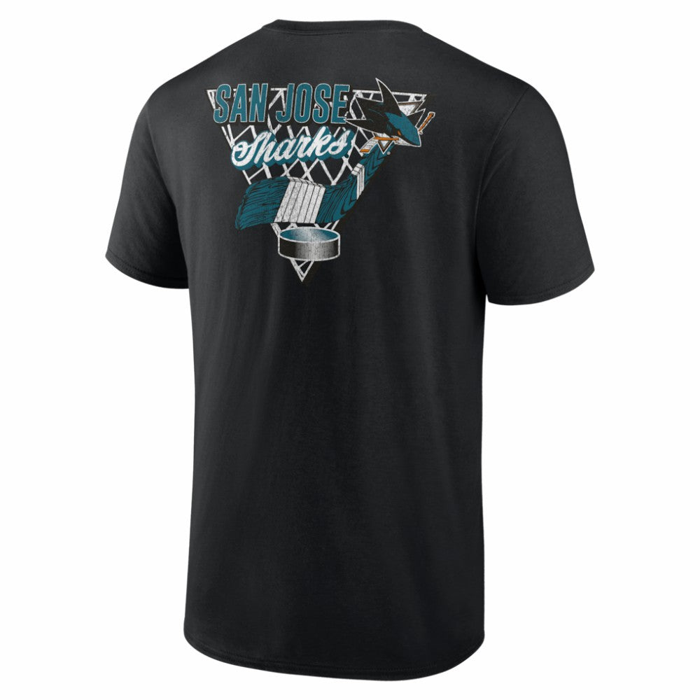 NHL San Jose Sharks Net Slap T-Shirt - Black