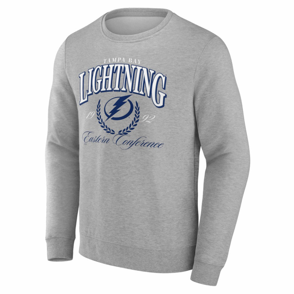 NHL Tampa Bay Lightning Reign Supreme Pullover Sweatshirt - Gray